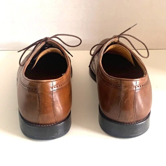 Mezlan Brown Leather Lace-up Oxford Derby Dress Shoe Spain Men’s Size 12 main image 7